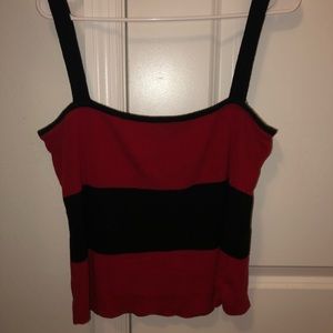 SML Sport black and red tank top
